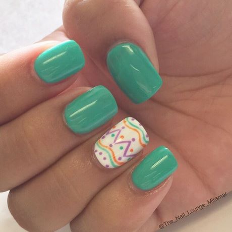 easter-color-nail-designs-39_7 Modele de unghii de culoare de Paște