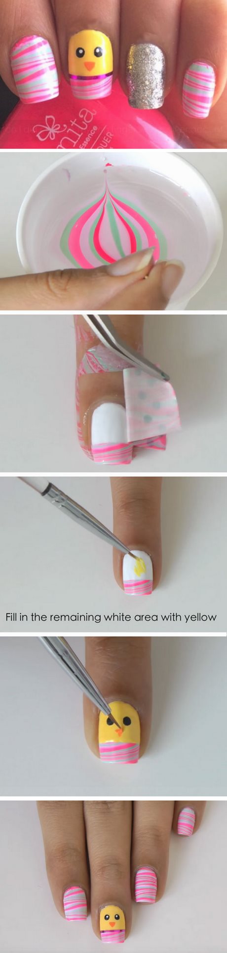 easter-nail-art-for-short-nails-00_15 Arta de unghii de paste pentru unghii scurte