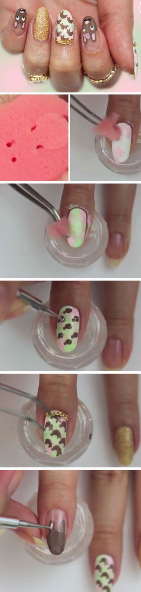 easter-nail-designs-for-short-nails-22_17 Modele de unghii de Paște pentru unghii scurte