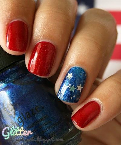 easy-4th-of-july-nail-designs-19_9 Ușor de 4 iulie modele de unghii