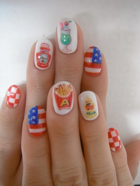 easy-fourth-of-july-nails-10_11 Ușor al patrulea iulie cuie