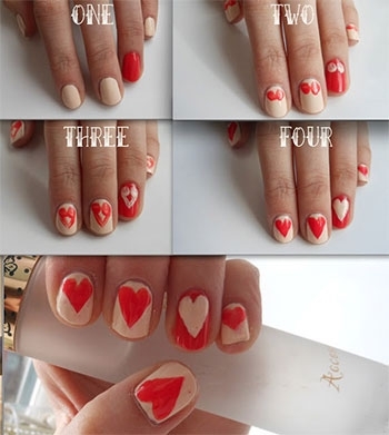 easy-heart-nail-art-90_15 Ușor inima nail art