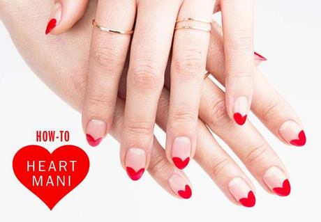 easy-heart-nail-art-90_2 Ușor inima nail art