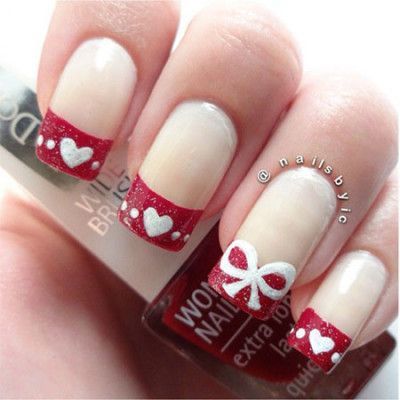 easy-valentine-nail-art-designs-97_16 Ușor valentine nail art modele