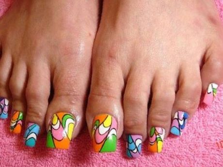fake-toe-nail-designs-23_9 Modele de unghii false