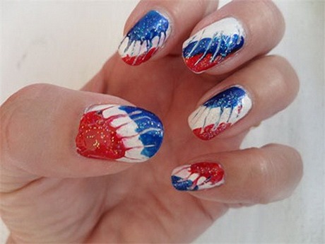 fourth-of-july-fake-nails-56_16 Patru iulie unghii false