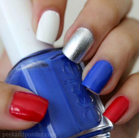 fourth-of-july-nails-simple-40_2 A patra iulie unghiile simple