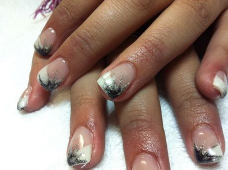 french-gel-manicure-designs-39_10 Modele de manichiură cu gel francez