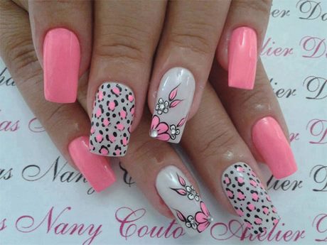 funky-nail-art-for-short-nails-95_19 Funky nail art pentru unghii scurte