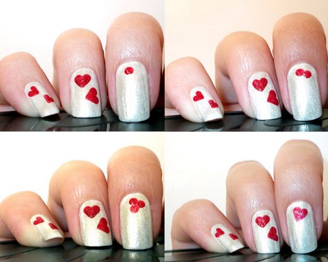 heart-shaped-nail-art-14_7 Arta unghiilor în formă de inimă