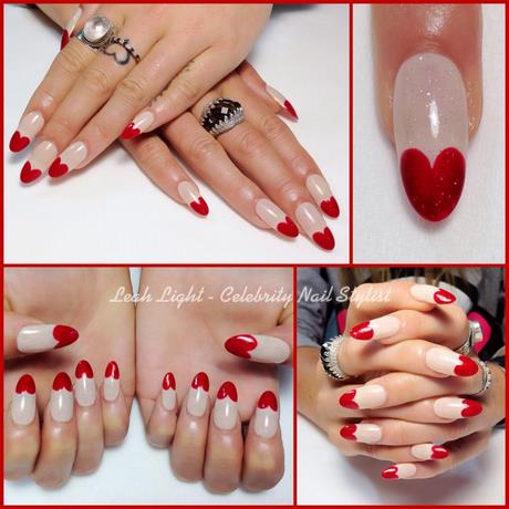 heart-shaped-nail-art-14_9 Arta unghiilor în formă de inimă