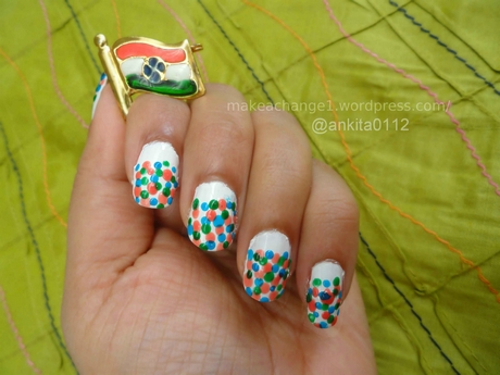 independence-day-nail-art-design-17_7 Ziua Independenței nail art design