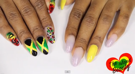 jamaican-nail-design-91 Design de unghii Jamaican