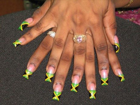 jamaican-nail-design-91_13 Design de unghii Jamaican