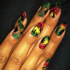 jamaican-nail-design-91_17 Design de unghii Jamaican