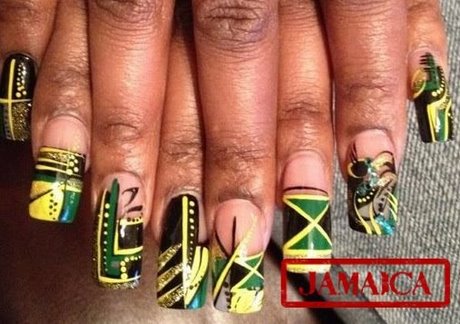 jamaican-nail-design-91_8 Design de unghii Jamaican