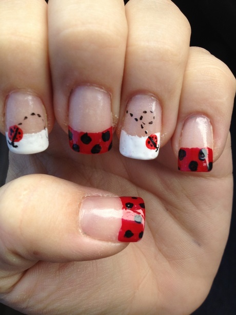 ladybug-nail-designs-66_15 Modele de unghii Ladybug