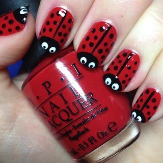 ladybug-nail-designs-66_2 Modele de unghii Ladybug