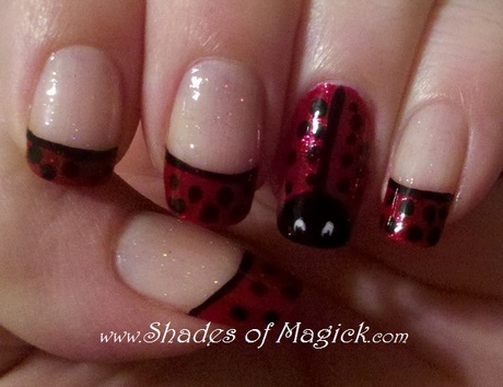 ladybug-nail-designs-66_8 Modele de unghii Ladybug