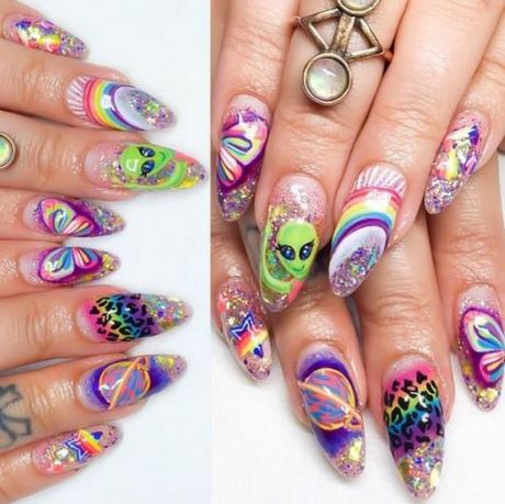 lisa-frank-nails-67 Lisa frank cuie