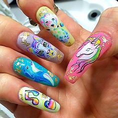 lisa-frank-nails-67_12 Lisa frank cuie