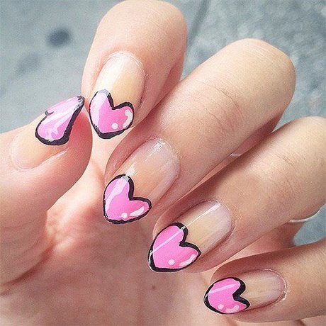 love-nail-art-designs-91_14 Dragoste nail art modele