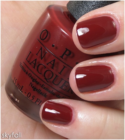 maroon-nail-polish-26_20 Lac de unghii maro