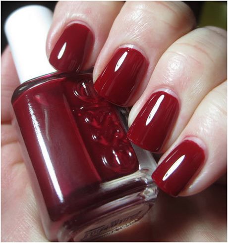 maroon-nail-polish-26_8 Lac de unghii maro