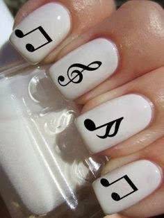 music-nail-designs-47_17 Modele de unghii muzicale