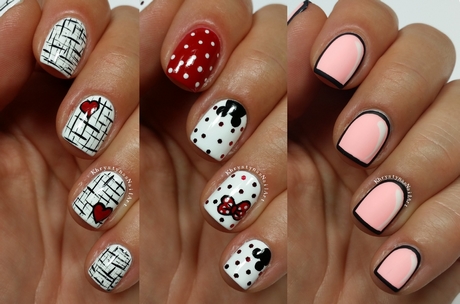 nail-art-design-pictures-short-nails-09_18 Nail art design poze unghii scurte