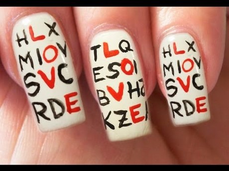 nail-art-designs-letters-03_3 Nail art proiectează litere