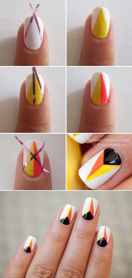 nail-art-simple-design-images-77_15 Nail art Imagini simple de design