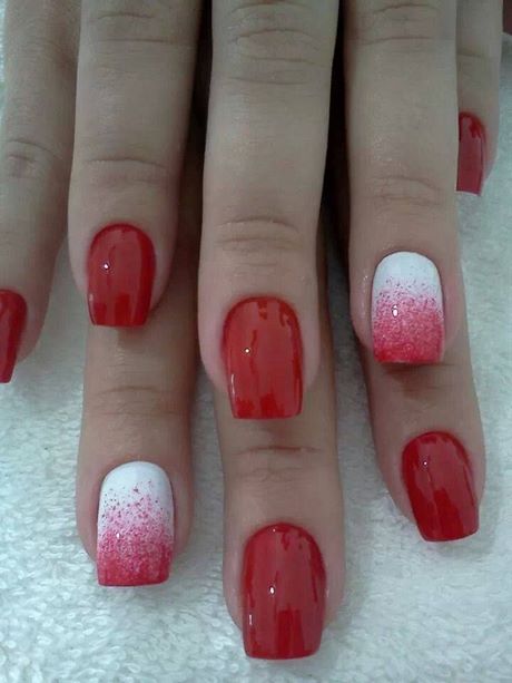 nail-designs-with-red-and-white-86_3 Modele de unghii cu roșu și alb
