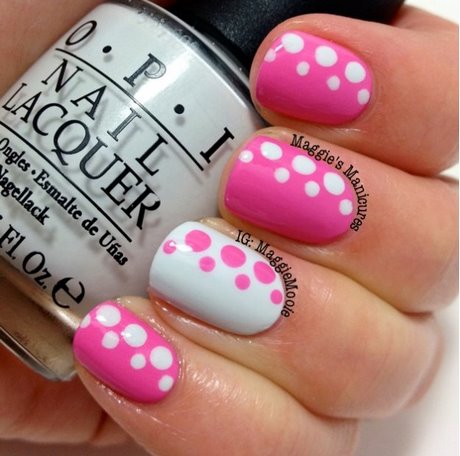 nail-polka-dot-designs-57_14 Modele de unghii polka dot