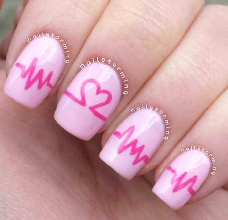 nail-styles-for-valentines-day-04_16 Stiluri de unghii pentru Ziua Îndrăgostiților
