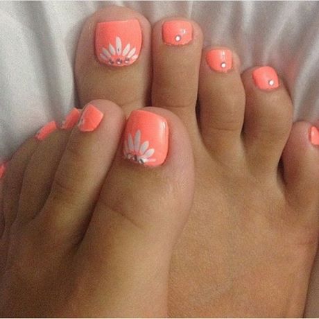 orange-toe-nail-designs-88_13 Design de unghii portocaliu
