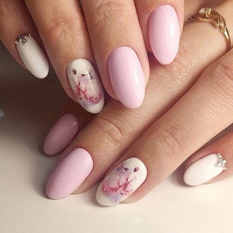 pastel-pink-nail-designs-92_14 Modele de unghii roz Pastel