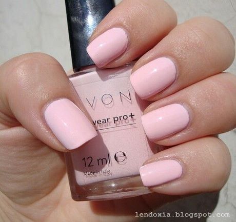 pastel-pink-nail-designs-92_9 Modele de unghii roz Pastel