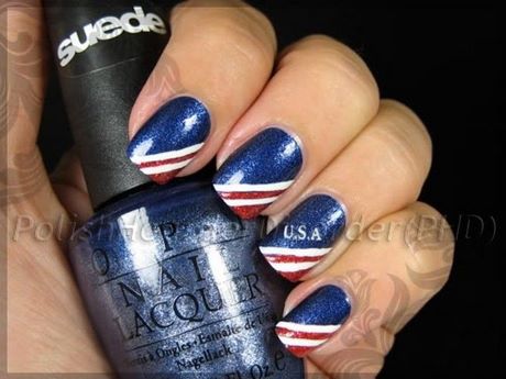 patriotic-manicure-58_10 Manichiură patriotică