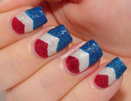patriotic-manicure-58_14 Manichiură patriotică