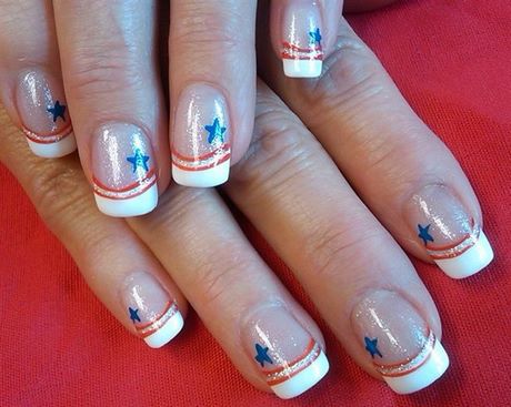 patriotic-manicure-58_4 Manichiură patriotică