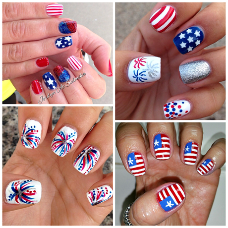 patriotic-toe-nail-art-12 Patriotic deget de la picior nail art