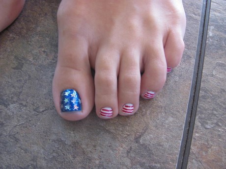 patriotic-toe-nail-art-12_12 Patriotic deget de la picior nail art