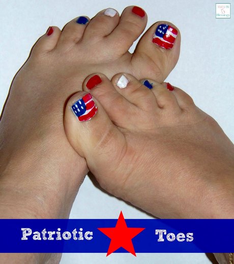 patriotic-toe-nail-art-12_15 Patriotic deget de la picior nail art