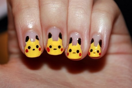 pikachu-nail-art-03_6 Arta unghiilor Pikachu