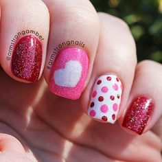 pink-heart-nail-art-28_16 Inima roz nail art