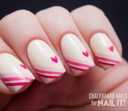 pink-heart-nail-art-28_9 Inima roz nail art