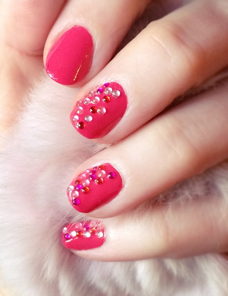 pink-valentine-nails-38_11 Unghii roz valentine