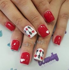 pinterest-valentine-nails-94_14 Pinterest valentine cuie