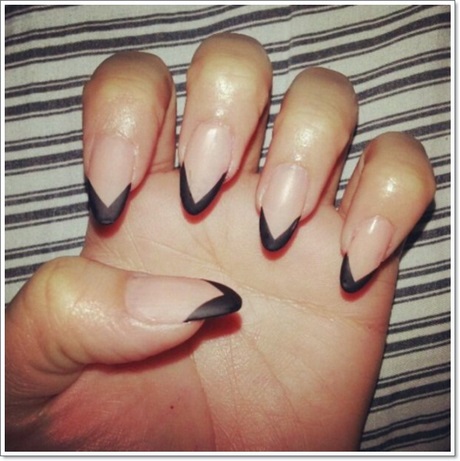 pointed-artificial-nails-92_17 Unghii artificiale ascuțite